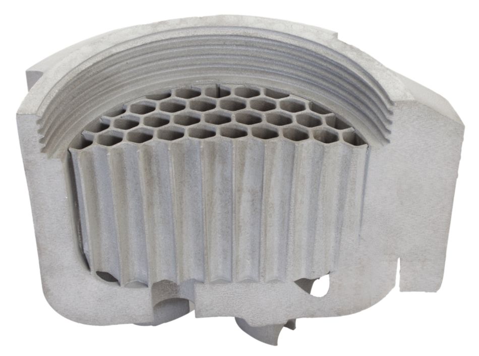 Additive Manufactured Half Carbide Drill Head