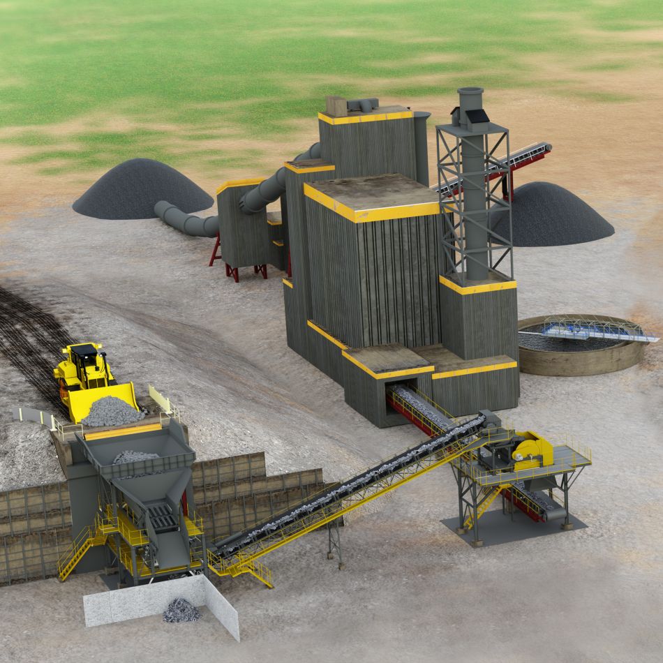 Mining Processing Diagram