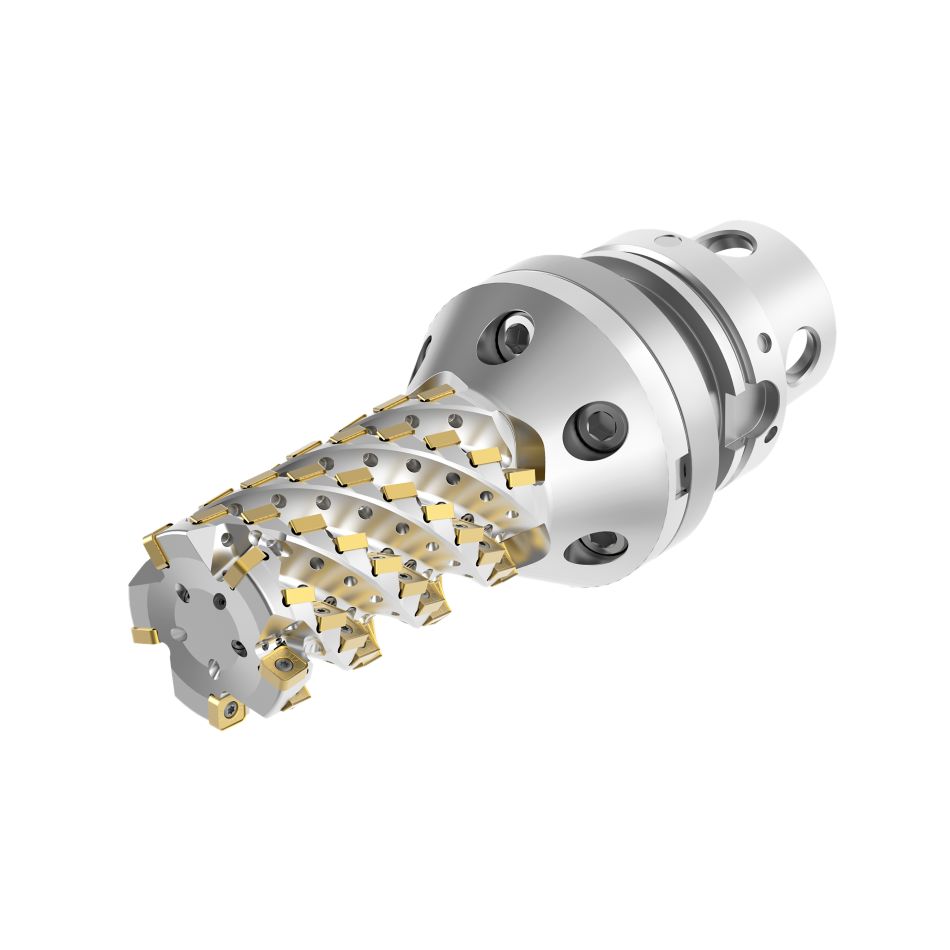 HARVI Ultra 8X Assembly with Cutter and Taper Flange Mount Adapter