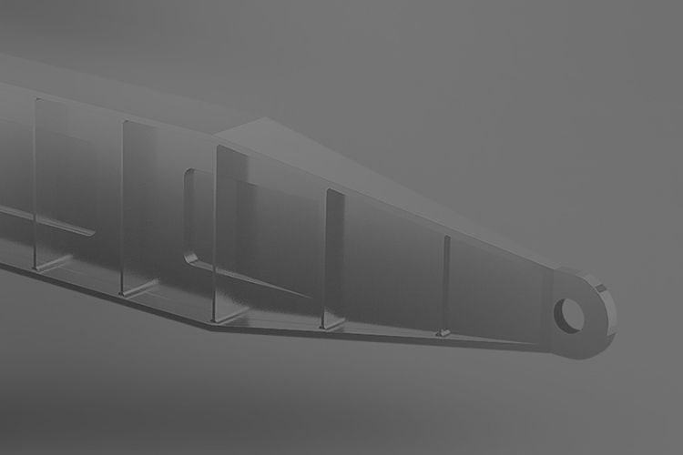 Aerospace Titanium Roughing Component