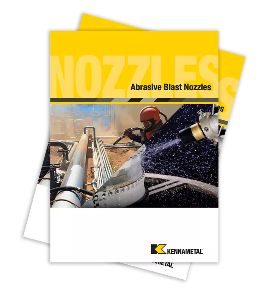 Abrasive Blast Nozzles Brochure Cover