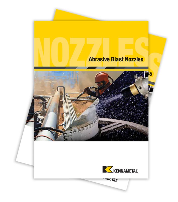 Abrasive Blast Nozzles Brochure Cover