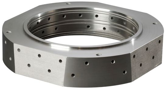 Kennametal additive manufactured Stellite valve cage for IMI Critical Engineering.