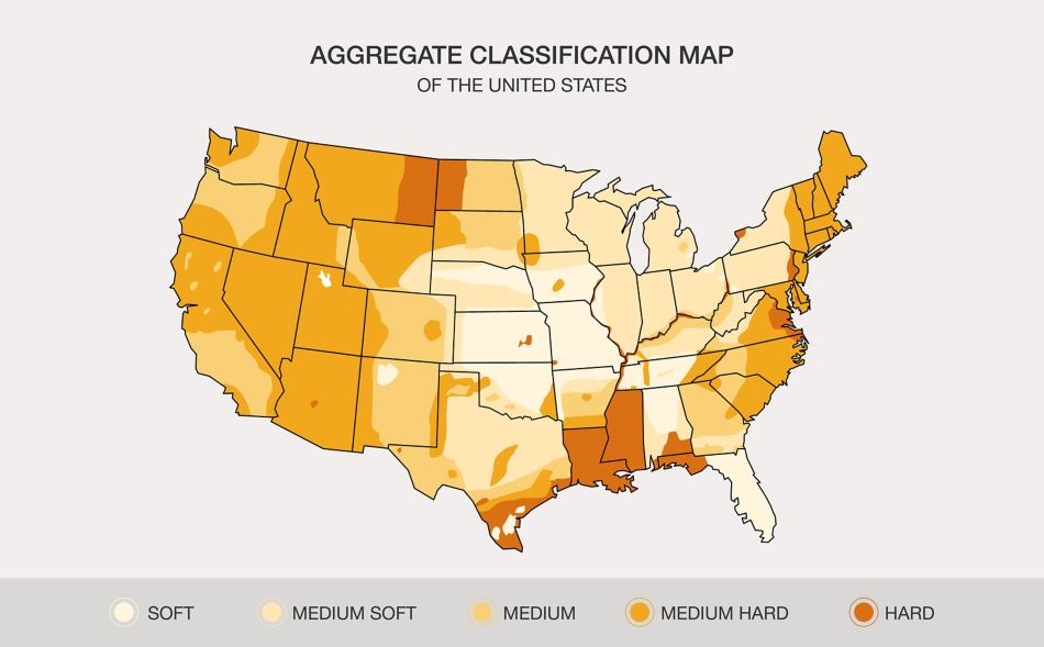 aggregate classification map of USA