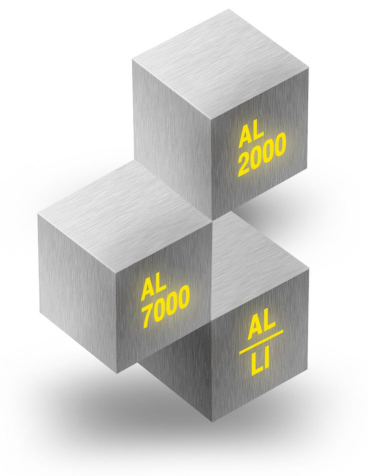 Aluminum Structure Blocks (AL 2000, AL 7000, AL/LI)