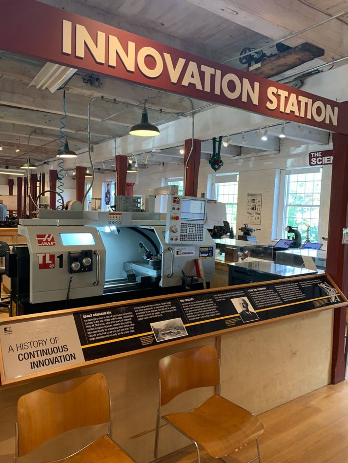 Innovation Station featuring Kennametal at the American Precision Museum