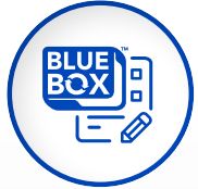 Kennametal Blue Box Logo with Form icon