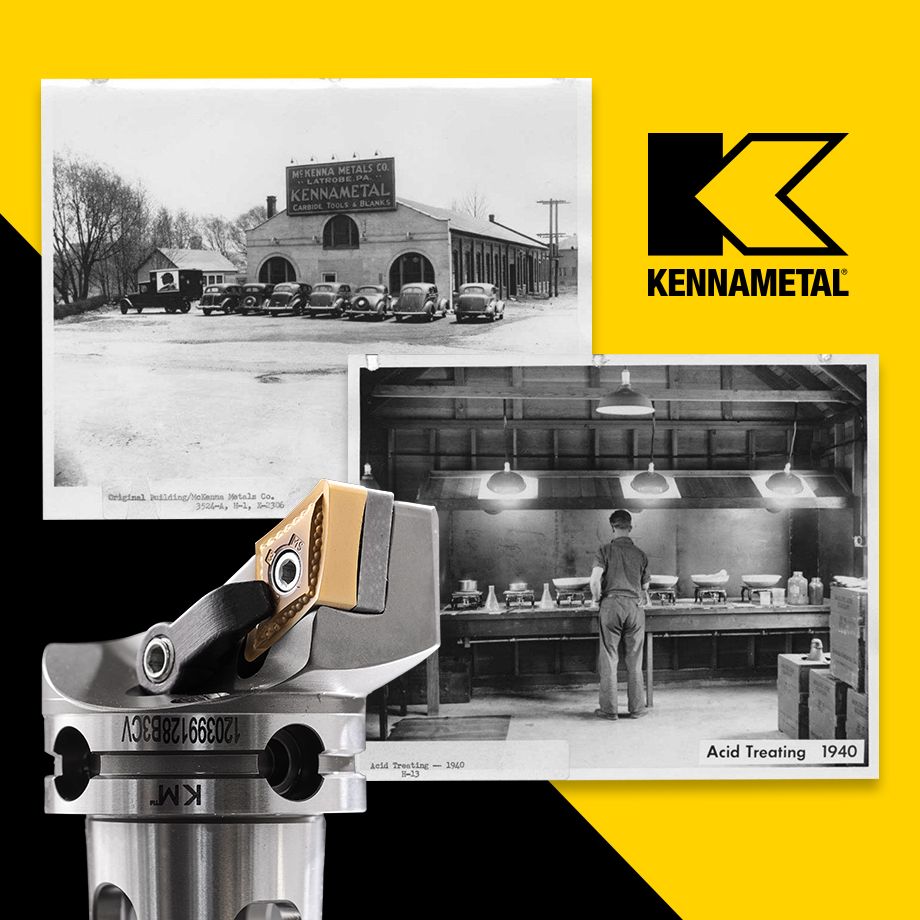 Kennametal Turning Tool and historical images