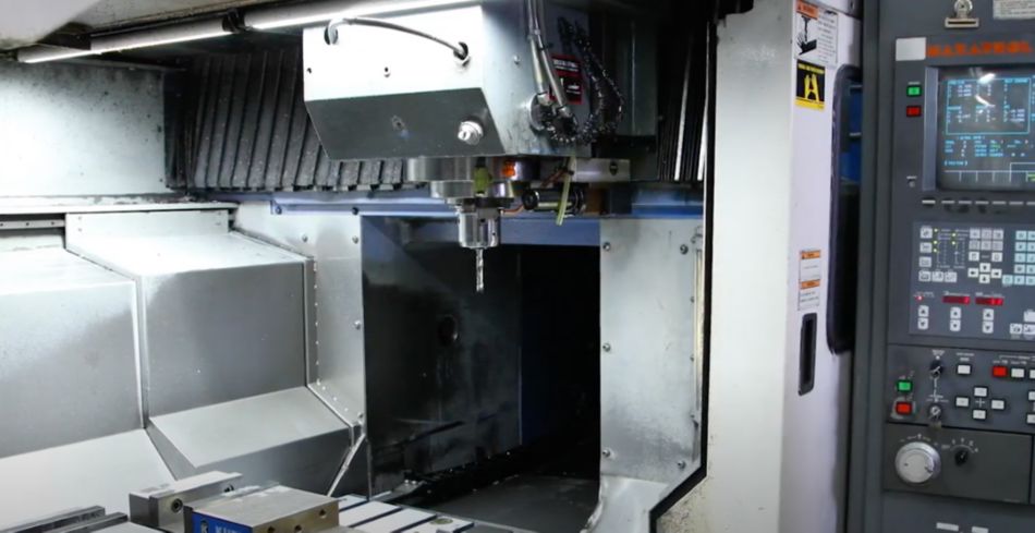 Kennametal CNC Machine with KenTIP FS Drill 