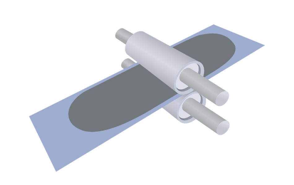 Graphic displaying cloth formation in the conforma clad process