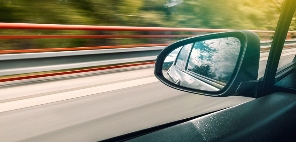 Car Mirror Banner