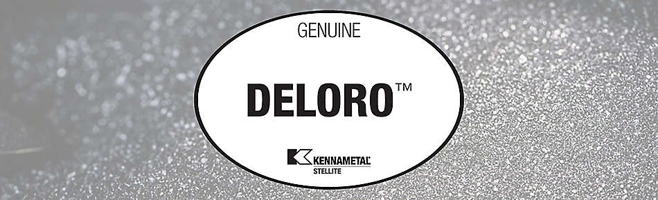 Deloro Label on Powder Background Banner