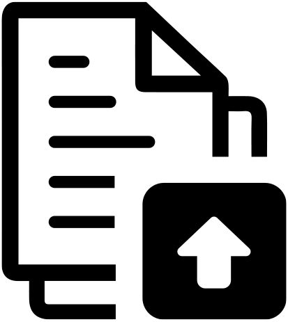 Document Icon (Black)