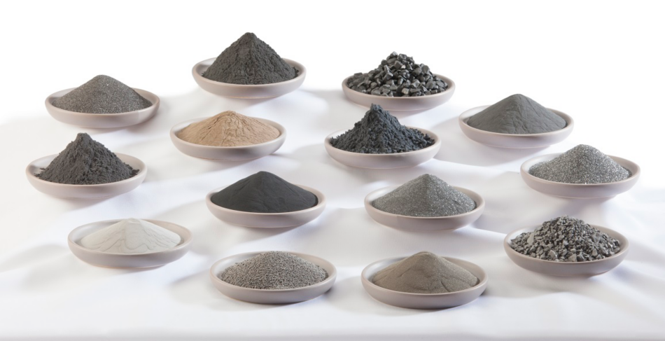 Group of Powders in Bowls