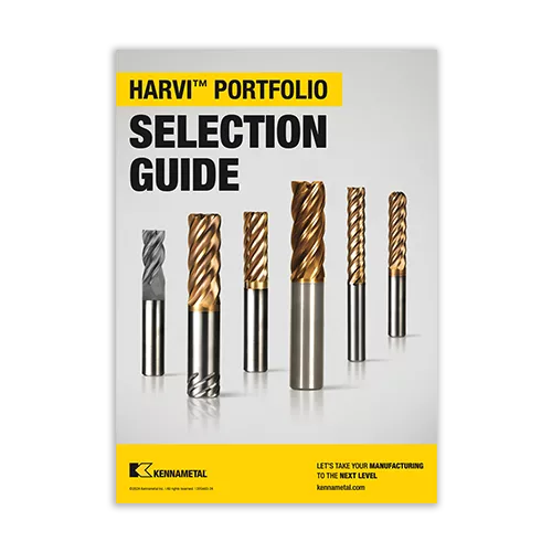 Kennametal HARVI™ Portfolio Selection Guide Cover
