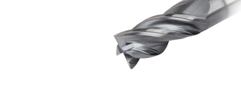 Fraise carbure pour aluminium SAFELOCK, 3 dents, diamètre 12 mm