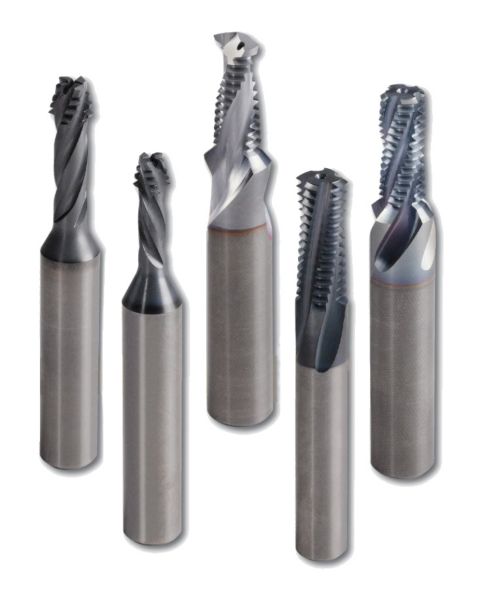 Thread cutting on sale end mill