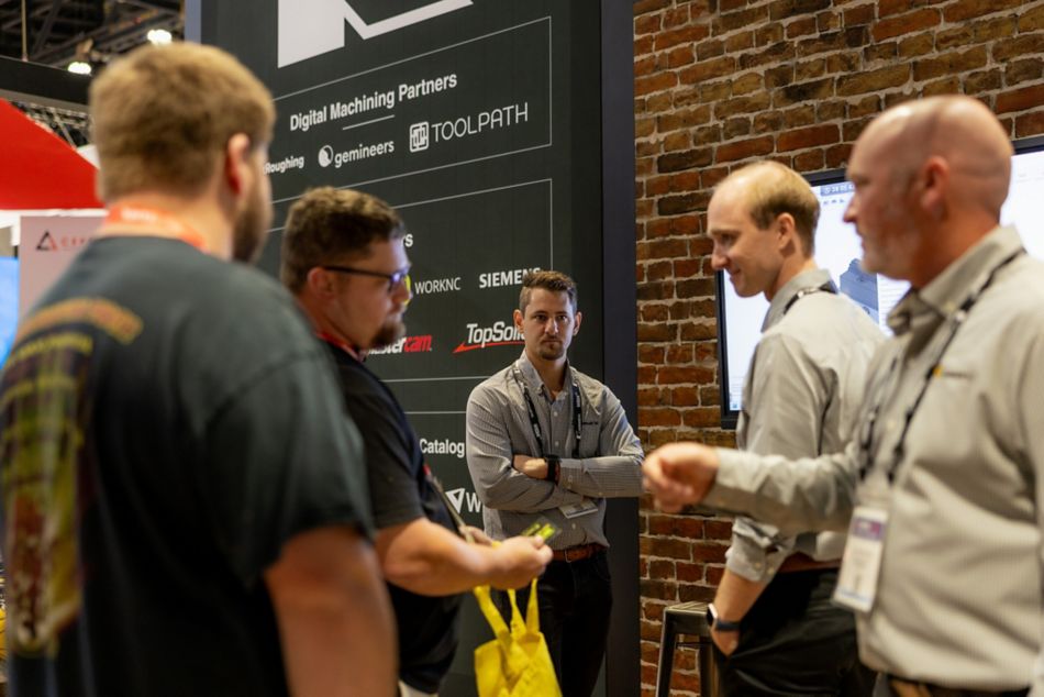 Visitors and Kennametal Experts at the IMTS 2026 Booth