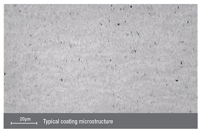 Typical Coating Microstructure, JK 120H