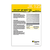 Jet Kote 125 Data Sheet Cover