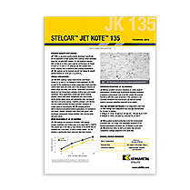 Jet Kote 135 Data Sheet Cover