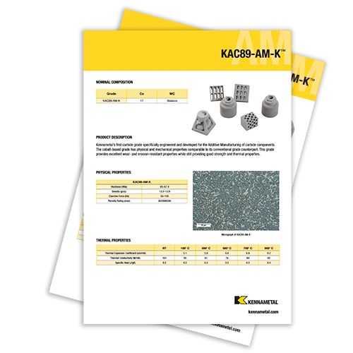KAC89-AM-K Data Sheet Cover