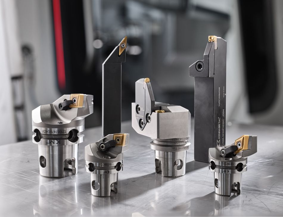 KCU25B Inserts in a Variety of Toolholders