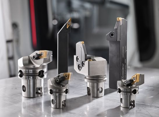 KCU25B Inserts in a Variety of Toolholders