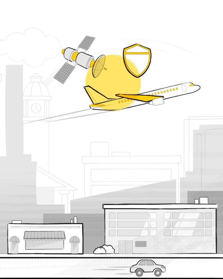 Kennametal About Us Infographic - Safe Skies. Secure World.