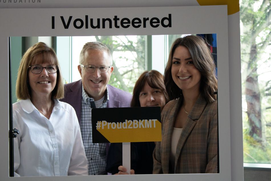 Kennametal employees posing for a picture after volunteering at Innovations Day 2024