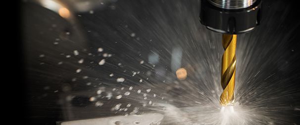 Kennametal solid carbide drill with coolant