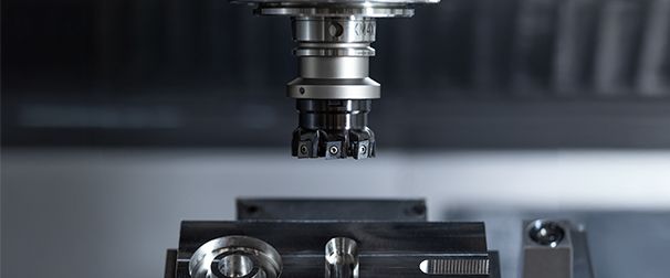 Kennametal indexable mill in a machine