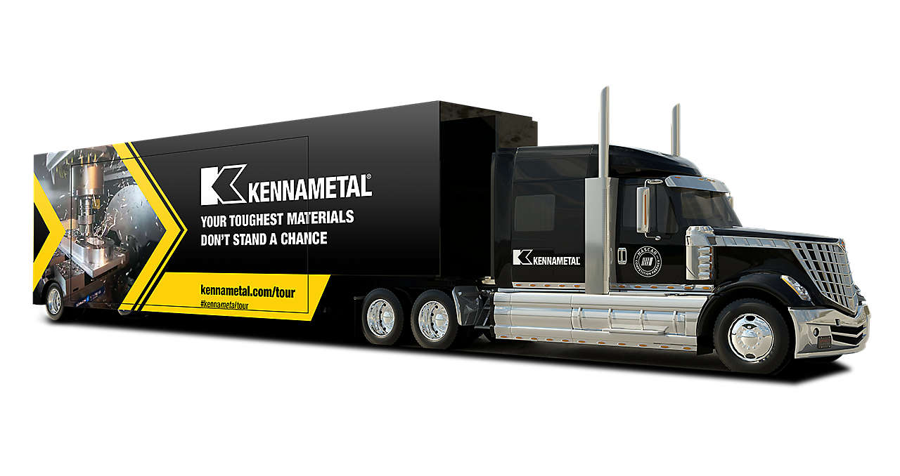 Kennametal Road Show truck