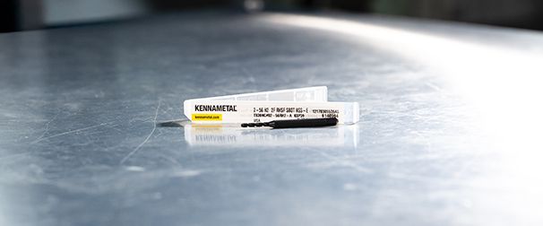 Kennametal Tap and packaging
