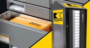 Drawer open on a ToolBOSS machine with a ToolBOSS machine