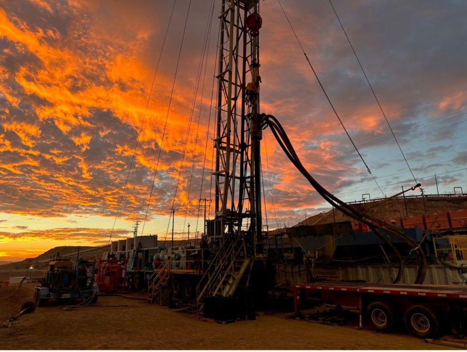 Kinley Mining at Sunset