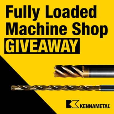 Kennametal Fully Loaded Machine Shop Giveaway