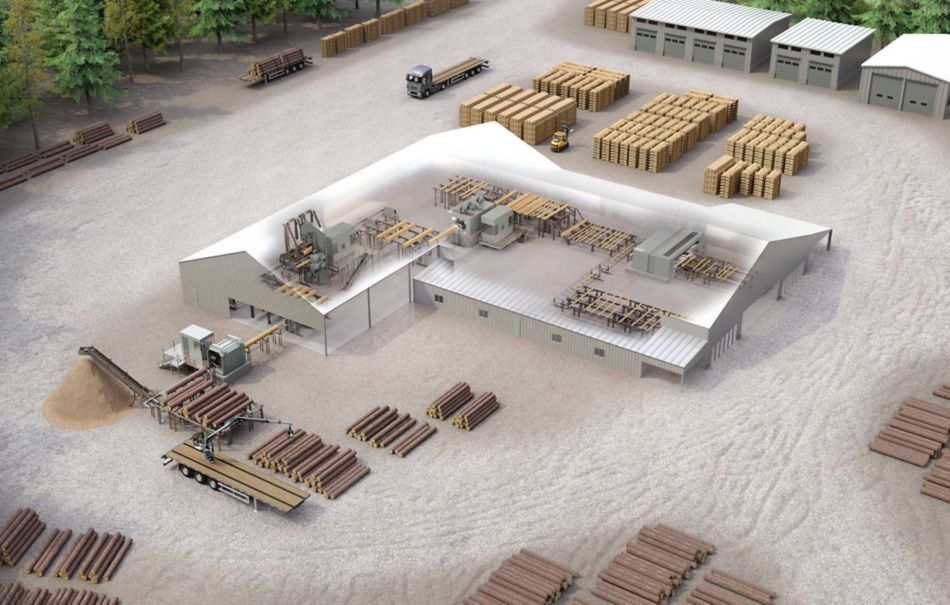 Lumber yard