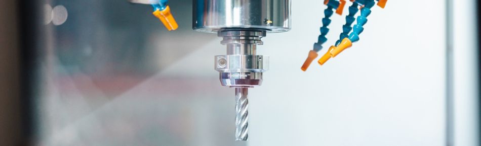 Kennametal End Mill with HydroForce
