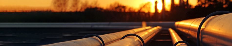 Pipes with Sunset Skinny Banner