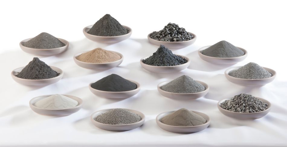 Variety of Kennametal powders