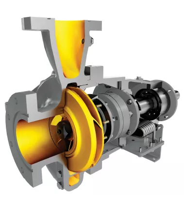 Pump with Kennametal Conforma Cladding