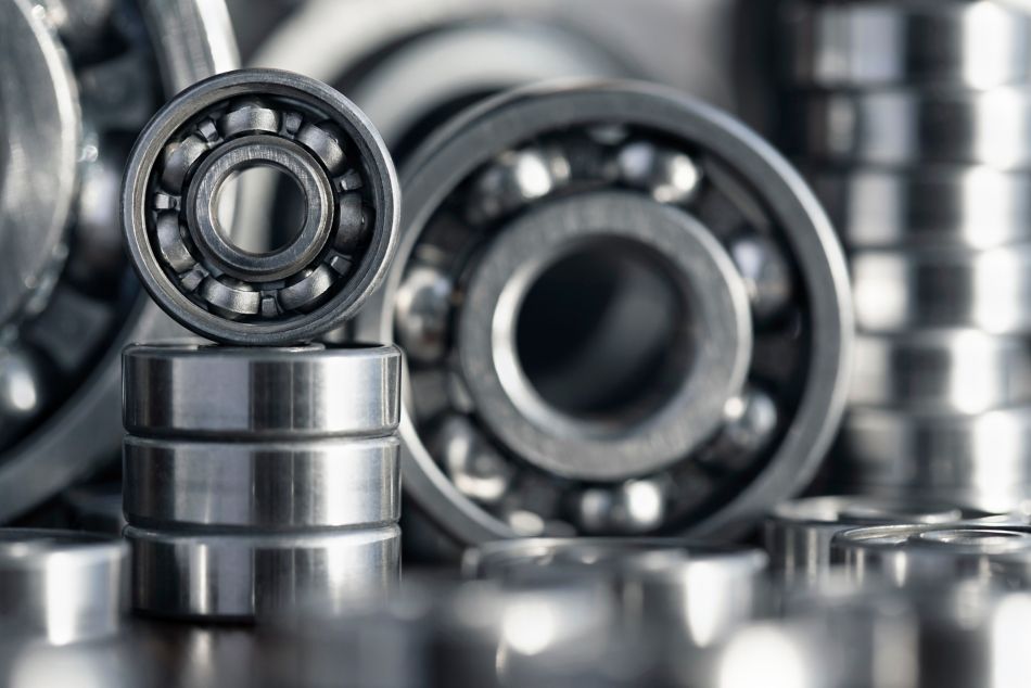 Radial ball bearings for mechanical engineering