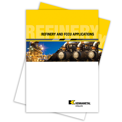 Refinery and FCCU Applications Brochure Cover