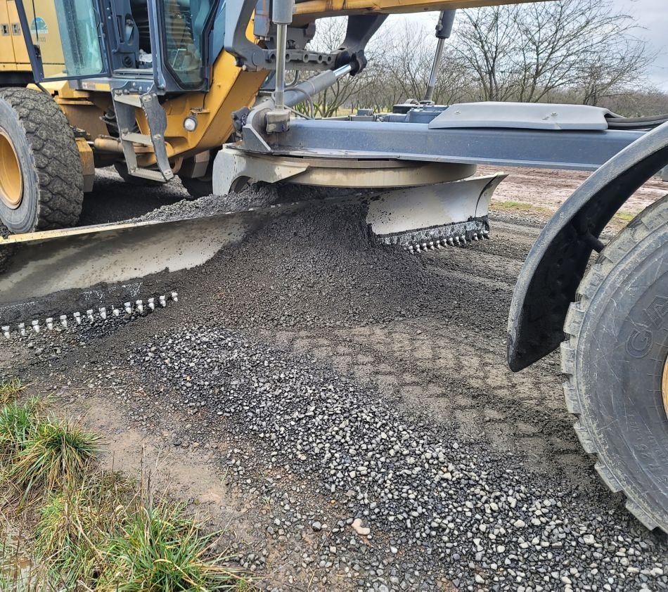 Scarifier Blade Teeth at Work