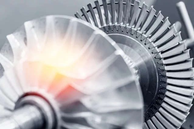 Steel Blades of a Turbine Propeller