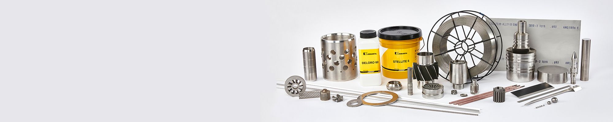 Group of Stellite Products and Alloys