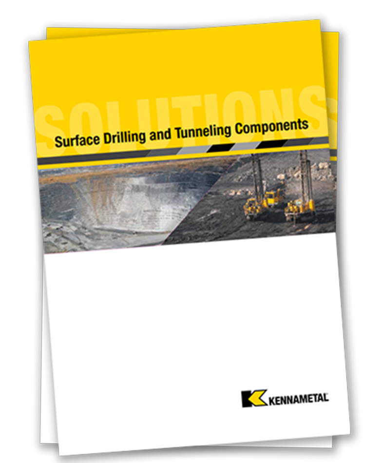 Surface Drilling and Tunneling Components Brochure Cover