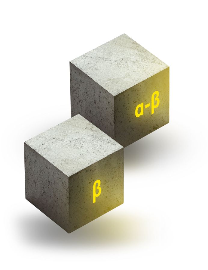 Titanium Structure Blocks (Beta and Alpha-Beta)