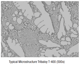 Typical Microstructure Tribaloy T-400 (500x)